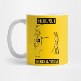 Kill Bill Cat vs. Dog Mug